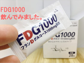 FDG1000　レビュー